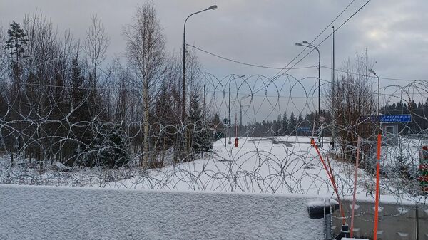 В Карелии на границе с Финляндией убрали пункт обогрева для мигрантов