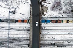 В России упал объем грузоперевозок по железной дороге