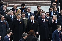 МИД Украины выразил протест посетившим парад в Москве лидерам стран