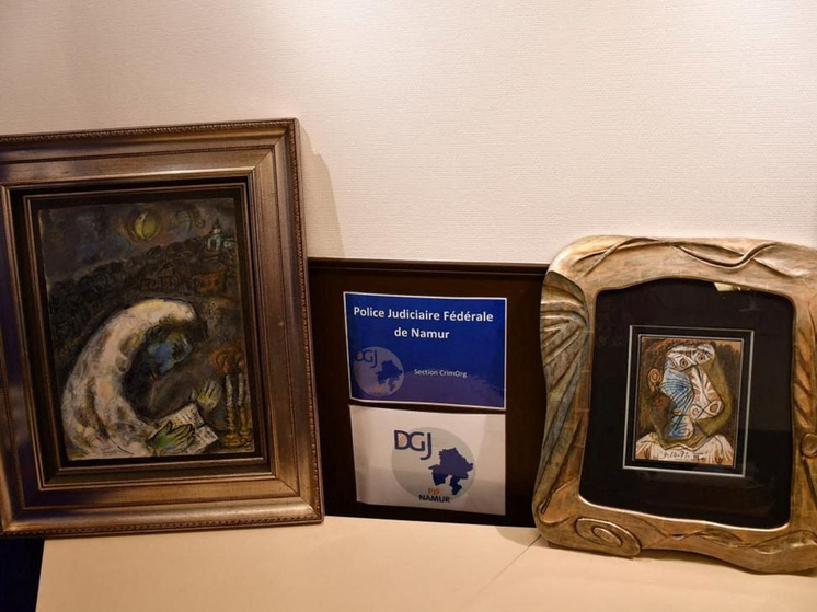 Украденные в Израиле картины Пикассо и Шагала нашлись в Бельгии