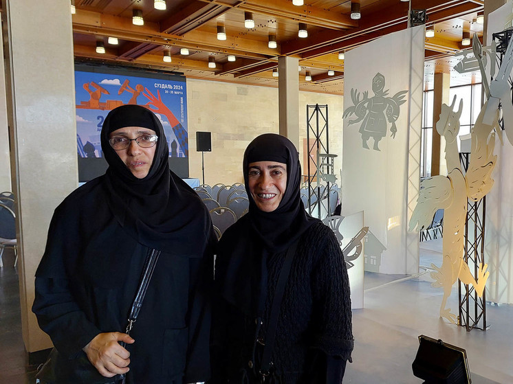 На анимационный фестиваль в Суздаль приехали владыка и монахини из Грузии