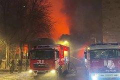 Названа возможная причина пожара во дворе «Известий» в центре Москвы