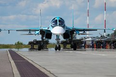 Истребители Су-34 уничтожили командный пункт ВСУ с помощью корректируемых бомб