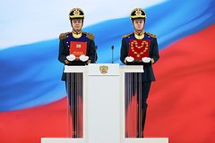 Пушечные залпы прозвучали в Кремле на инаугурации Путина