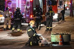 Число пострадавших в пожаре на Электрозаводе увеличилось