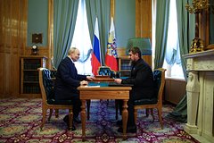 Кадыров рассказал о реакции Путина на «последние рассуждения» о главе Чечни в интернете